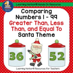 Greater Than Less Than And Equal To With Santa