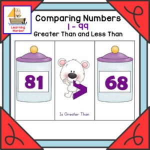 Greater Than Less Than and Equal To With Polar Bears