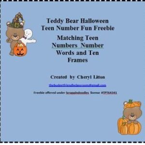 Halloween Teen Numbers