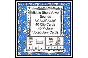 Short Middle Vowels a e i o u