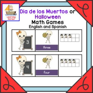Math Games for Dia de los Muertos or Halloween