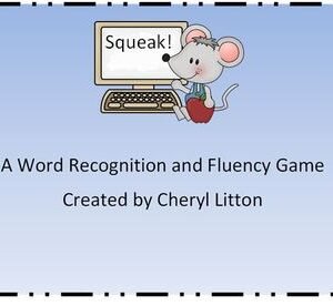 Squeak A High Frequency Sight Word Fluency Game