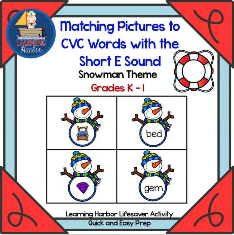 A Winter Writing Activtiy for Kindergarten First and Second Grade: The Snowman's Adventure 3